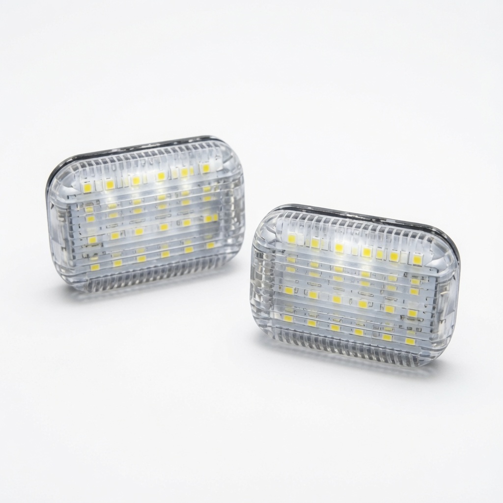 Iluminação interna com LED para teto, porta e porta-malas
